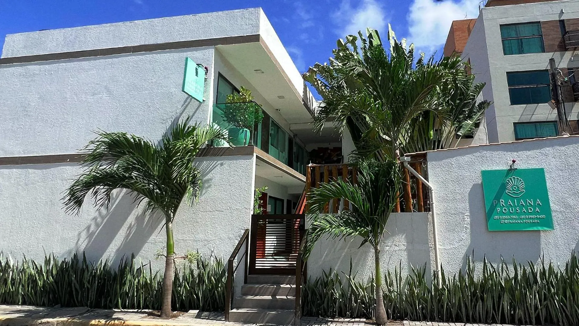 Pousada Praiana location